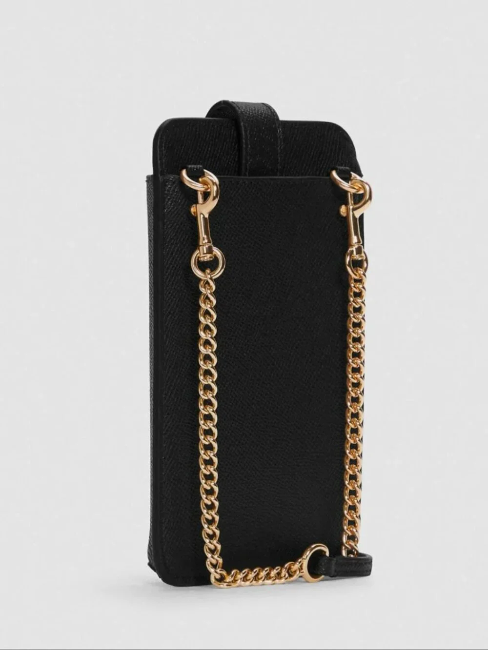 Coach  North/South Phone Crossbody C6884 IMBLK Black